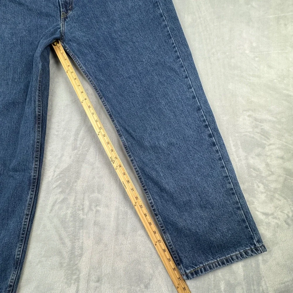 Vintage Y2K Levis 550 Relaxed Fit Blue Jeans Mens Medium Wash Denim Size‎ 44x32